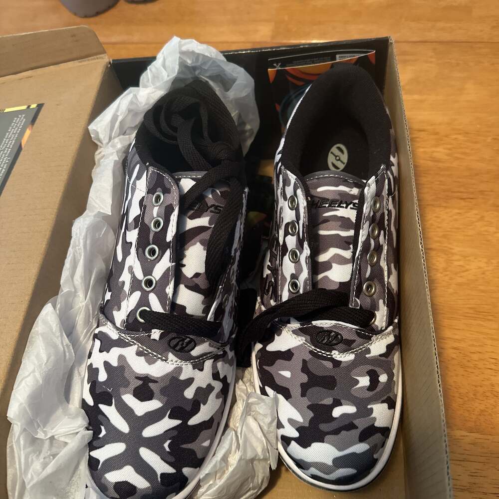 Heelys Pro 20 Prints Charcoal Grey Camo Skate Shoes